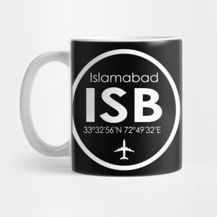 ISB, Islamabad International Airport Mug